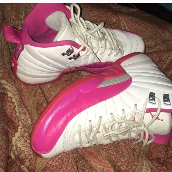 Pink And White Jordan (Gently Worn) - Picture 4 of 4